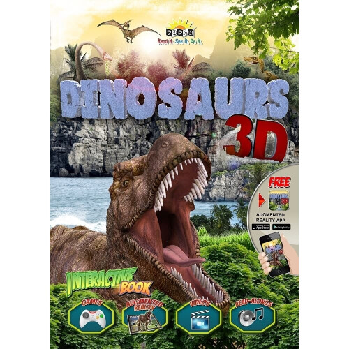 POPBKH4 - * Popar 3D - Dinosaurs Book (Hardcover)