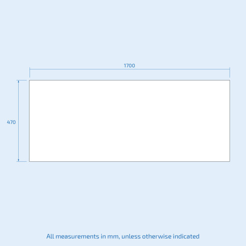 NES Home Nes Home 1700mm x 750mm Round Single Ended Bath & Leg Set with Front Panel White 2