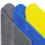 POLYTE Premium Microfibre Cleaning Towel, 40x40 cm, 36 Pack, Blue,Gray,Yellow 2