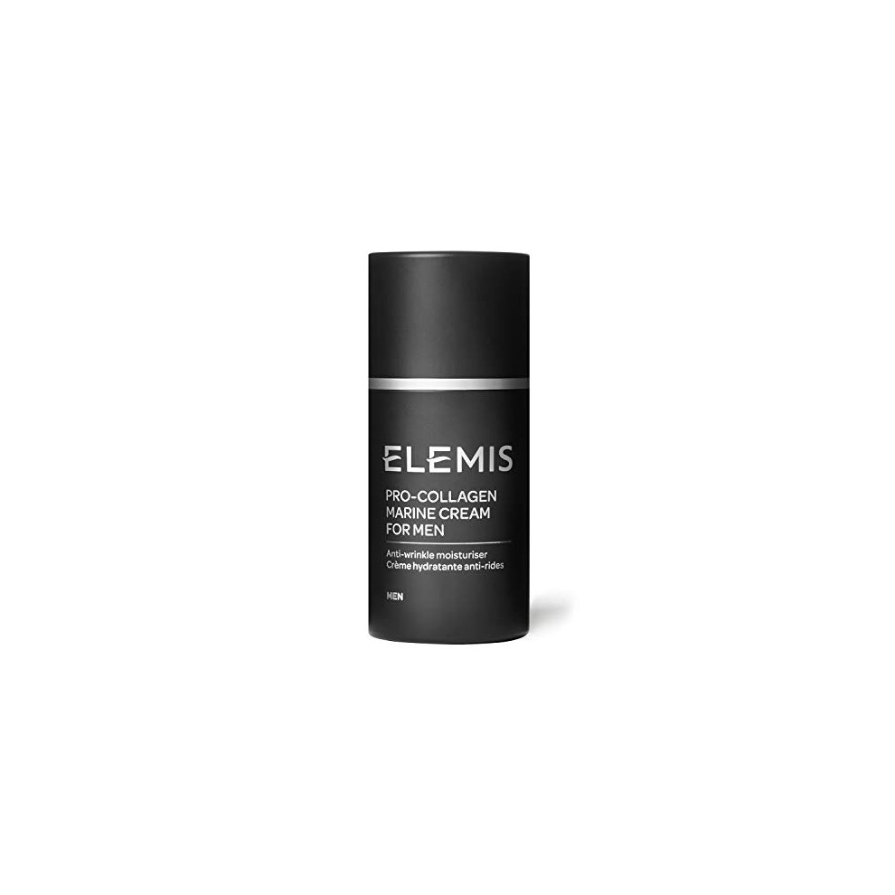 ELEMIS Pro-Collagen Anti-Wrinkle Moisturiser for Men, Anti-Ageing Face Cream with Padina Pavonica, Ginkgo Biloba & Abyssine, Hydrating Face