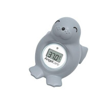 Angelcare Happy Seal Baby Bath Room Thermometer, GREY