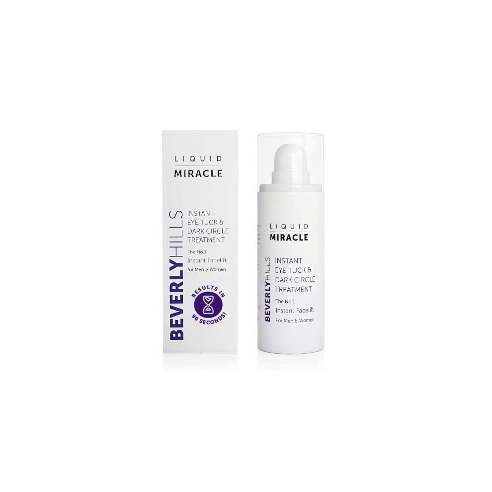 Beverly Hills Instant Facelift - Reduce Fine Lines and Remove Puffiness in 90 Seconds Rapid Reduction of Wrinkles, Instant Lift Eye Serum 30ml / 1oz