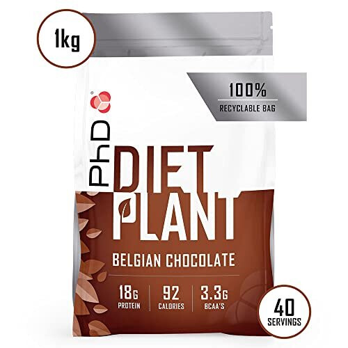 PhD Nutrition Diet Plant, High Protein Lean Matrix, Vegan Diet Protein