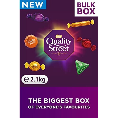 Nestle Quality Street - Assorted Chocolates Bulk Sharing Pack 2 KG - Chocolate Gift 2