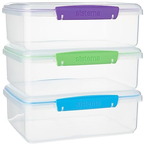 Sistema Klip It Food Storage Containers 2 L 1 L | Sri Lanka