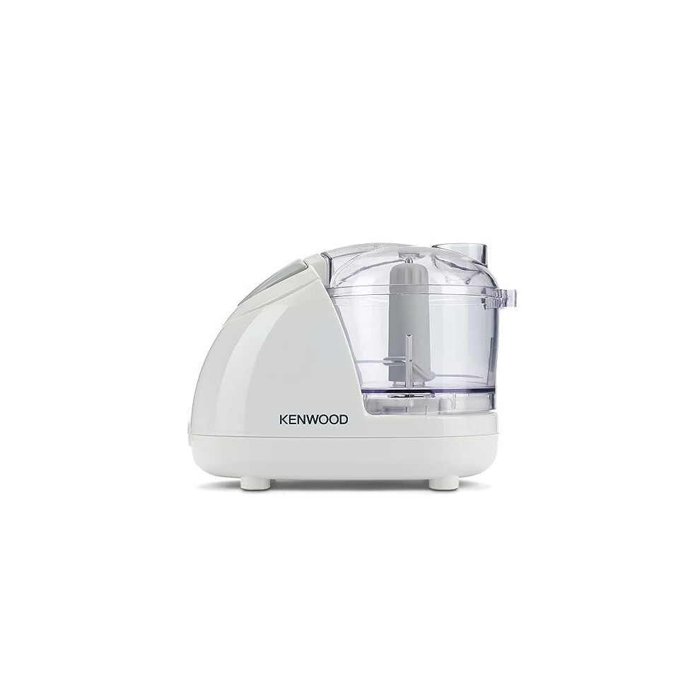 Kenwood Mini Chopper, 0.35 Litre Dishwasher Safe Bowl, 2 Speeds, Rubber Feet for Food Chopper Stability, 300 W, CH180B, Assorted