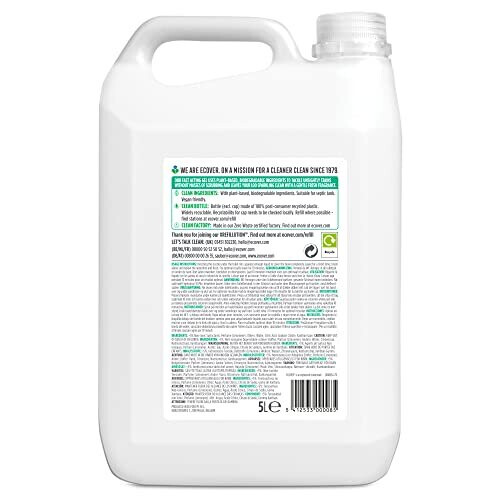 Ecover Ecover Pine & Mint Toilet Cleaner, 5L 2
