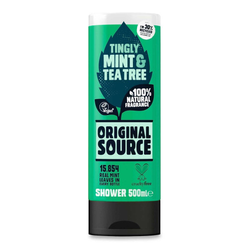 Original Source Original Source Mint & Tea Tree Vegan Shower Gel 500ml