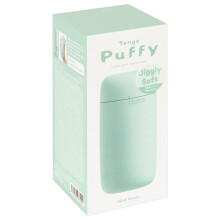 Tenga Puffy Male Masturbator Stroker | Super Soft Silicone Sex Toy | Mint Green