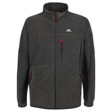 (S, Black) Trespass Mens Fleece Jacket Full Zip Jynx