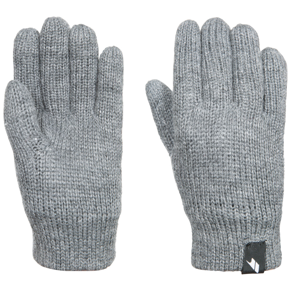 (2/4, Grey Marl) Trespass Kids Knitted Glove Bargo