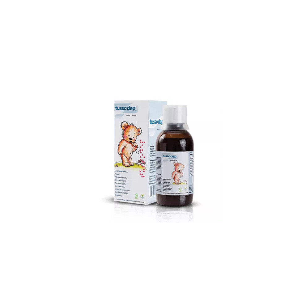 Cough syrup for children Tussodep, 150 ml, Dr. Phyto