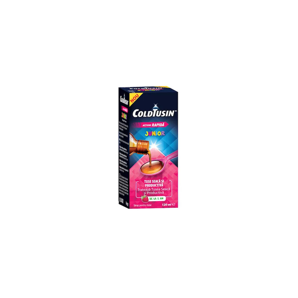 Perrigo Cough Syrup For Children -Natural Ingredients Coldtusin Junior,120 Ml