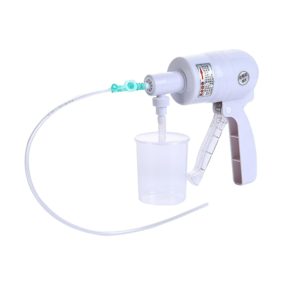 Household Handheld Sputum Aspirator Mucus Suction Machine With Hose