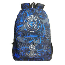 Graffiti Paris Uefa Champions League Shoulder Bag Fan Backpack Student Schoolbag Storage Bag