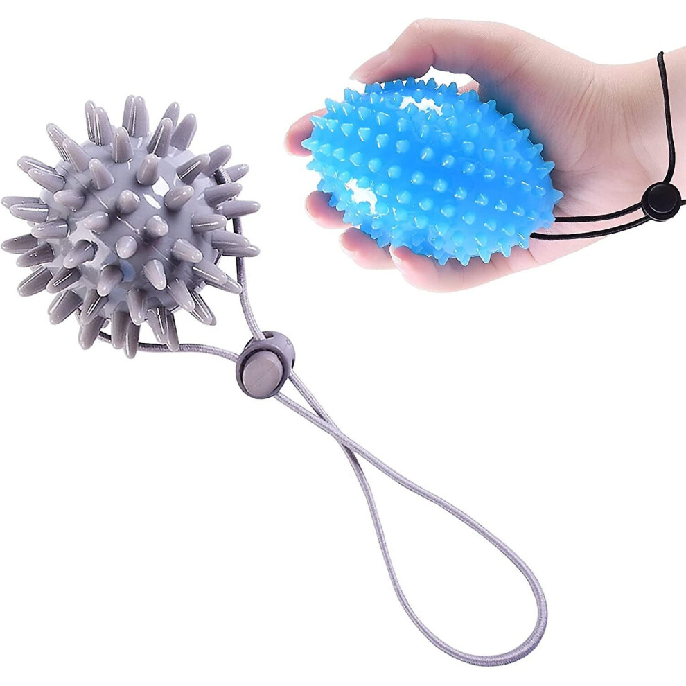 2pcs Finger Strength Training Hand Therapy Ball Massage Ball For Hand Strengthener Resistance Device Hand Strength Trainer For Hand Exercise And Rehab