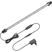 Led Aquarium Light With Timer Function, Submersible White And Blue Light, Adjustable Lighting For Fish Tank, 4w, 230 Lm