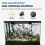 Led Aquarium Light With Timer Function, Submersible White And Blue Light, Adjustable Lighting For Fish Tank, 4w, 230 Lm 2
