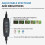 Led Aquarium Light With Timer Function, Submersible White And Blue Light, Adjustable Lighting For Fish Tank, 4w, 230 Lm 5
