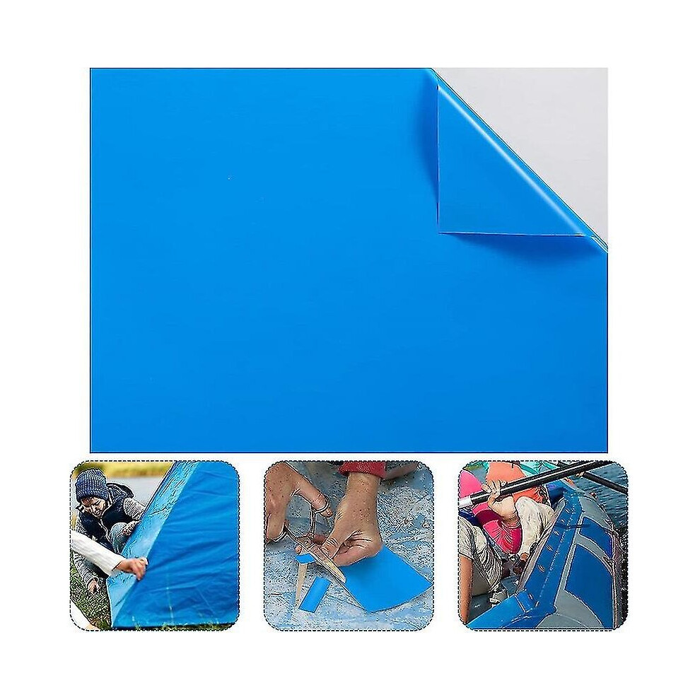 10 Pcs Vinyl Pool Liner Patch Repair Patch For Swimming Pools,10*25cm