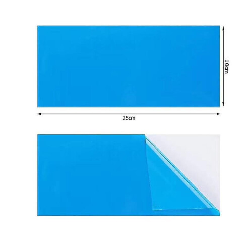10 Pcs Vinyl Pool Liner Patch Repair Patch For Swimming Pools,10*25cm 1