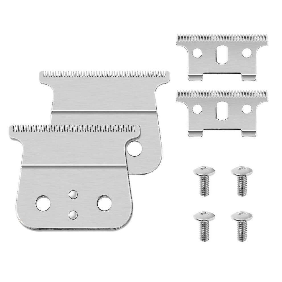 2 Pack T Outliner Blades Fits For Andis T Outliner, G, Go, Gto, Gtx, Headliner Ls2, Ls3 Replacement