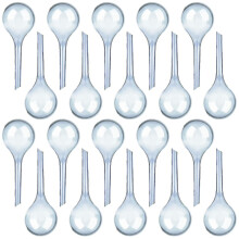 12-Pack PVC Plant Watering Globes - Self-Watering Bulbs for Small Pots, Transparent & Durable (13x5 cm)