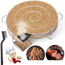 Cold Smoke Generator Cold Smoke Generator Cold Smoking Bbq Round Stainless Steel For Grill
