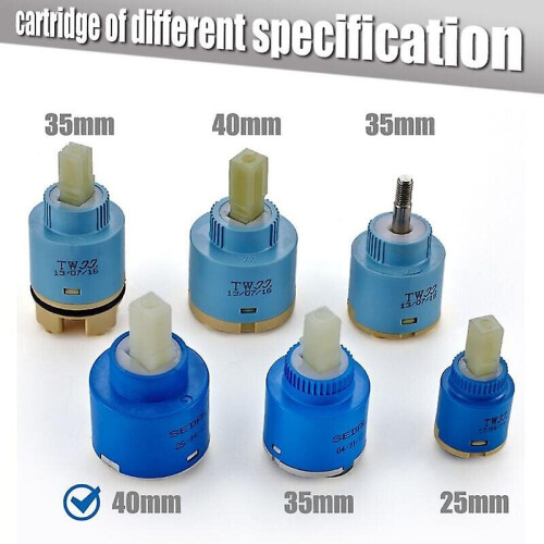Sedal 40mm Ceramic Tap Cartridge For Single Handle Valve Replacement 1