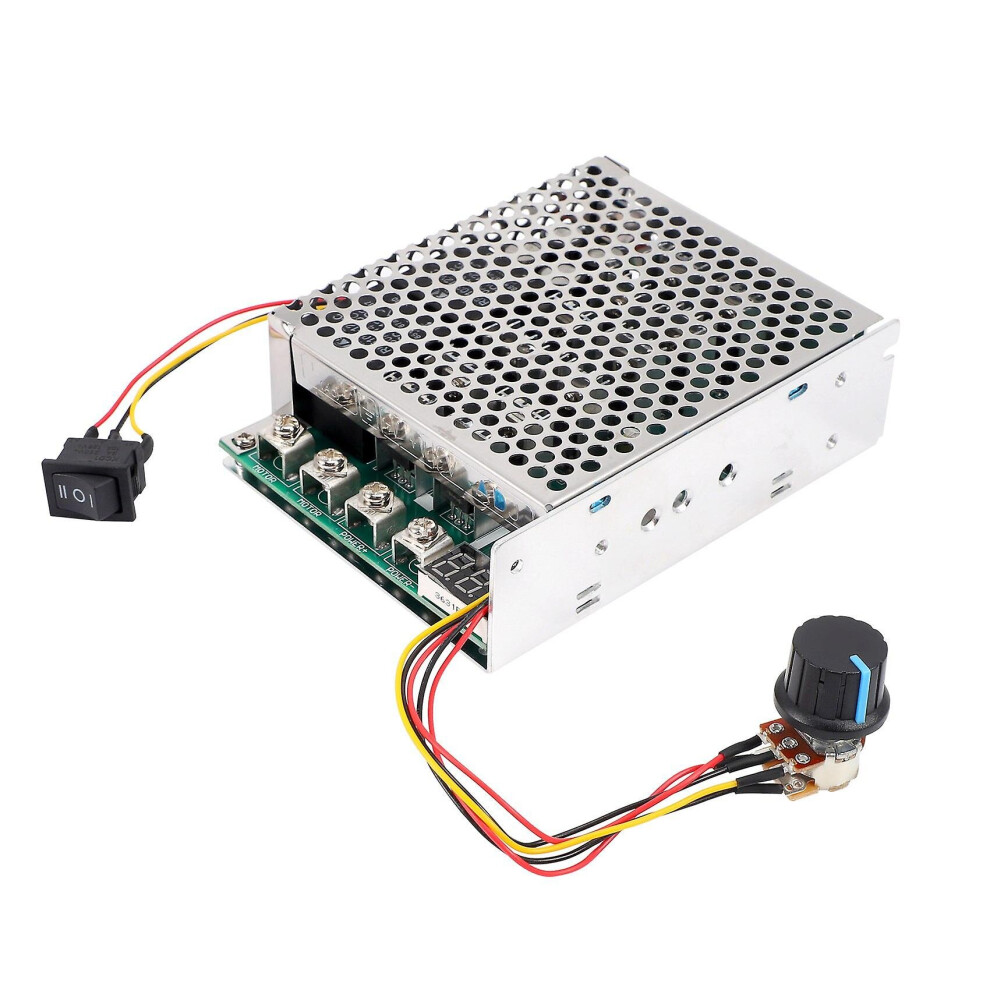 Dc 10-55V 100A 3000W Motor Speed Controller Reversible Pwm Control Size 10