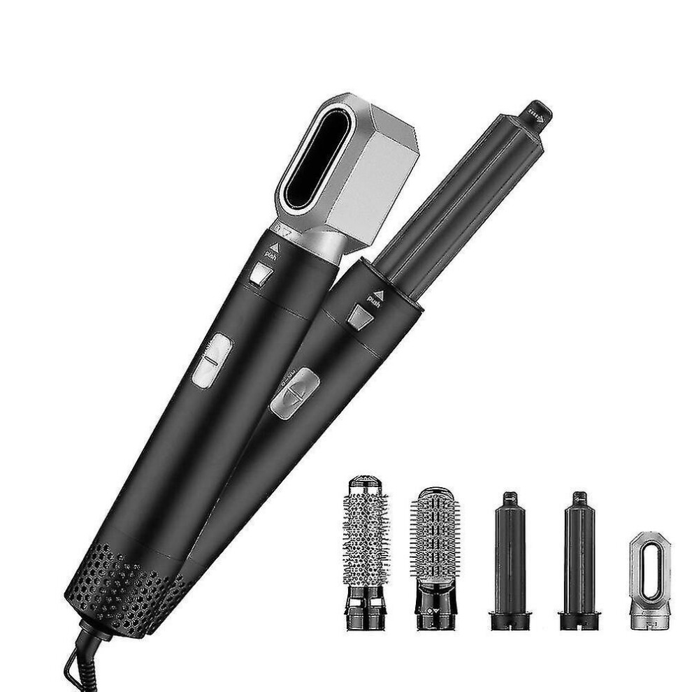 Electric Hair Styler Hair Dryers 5 In 1 Hair Curler Automatic Hair Straighteners Blow Dryer Brush Dry
