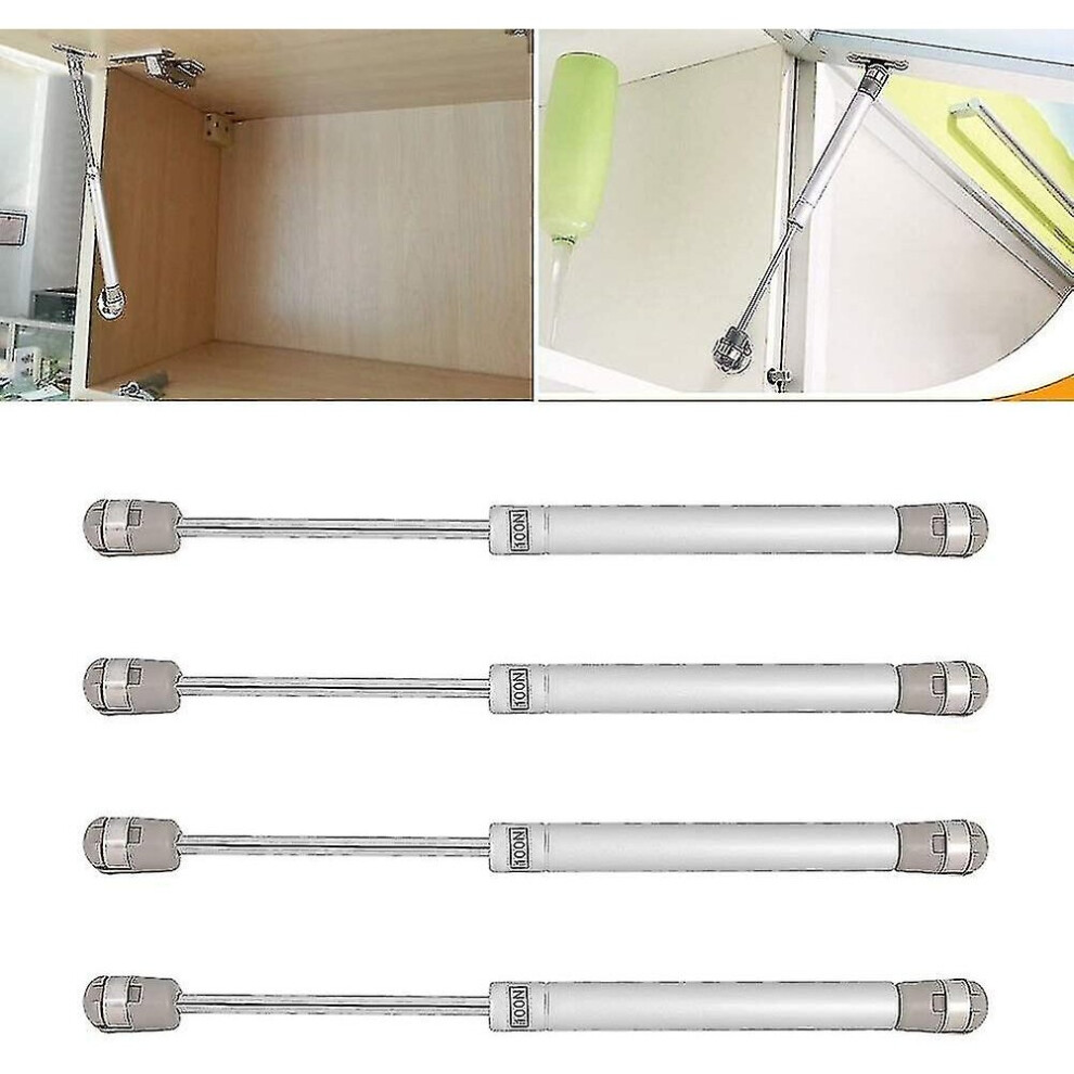 4 Pcs Gas Strut Lift Support Hydraulic Gas Cabinet Door Lift Gas Spring Strut Damper Hinge With 100N 9468842006924