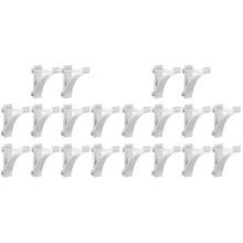 20 Pcs Freezer Shelf Clips Refrigerator Support Hooks Cooler Shelf Brace