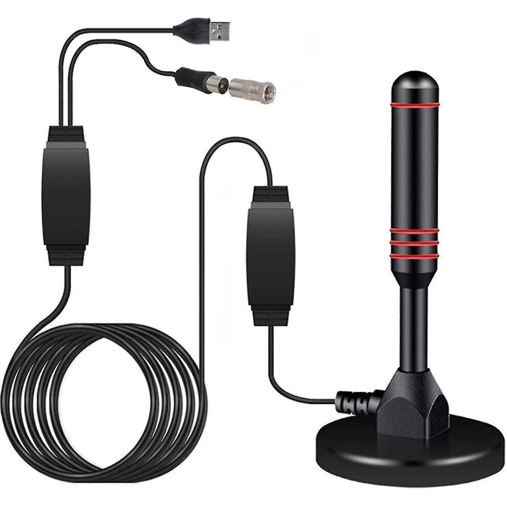 Digital Rod Antenna, Portable Tv Antenna With Magnetic Base, Powerful Dvb-T, Dvb-T2, Dtmb Tv Antenna 9468842010112