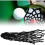 Sunrain 6pcs Billiards Net Hollow Out Pool Table Pocket Nets Compatible With Billiard 4