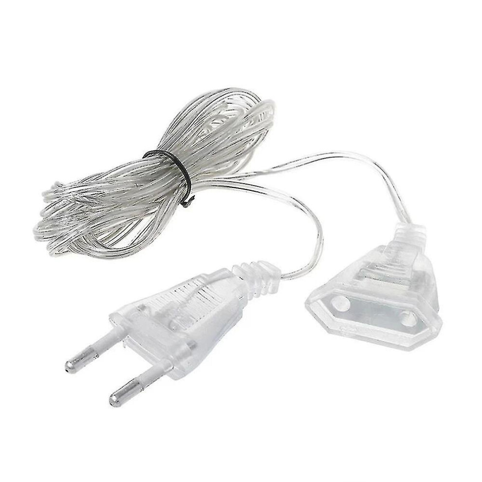 Light Light String Extension Cord Power Extension Cord Transparent Extension Cable Extender Wire 9468842258279