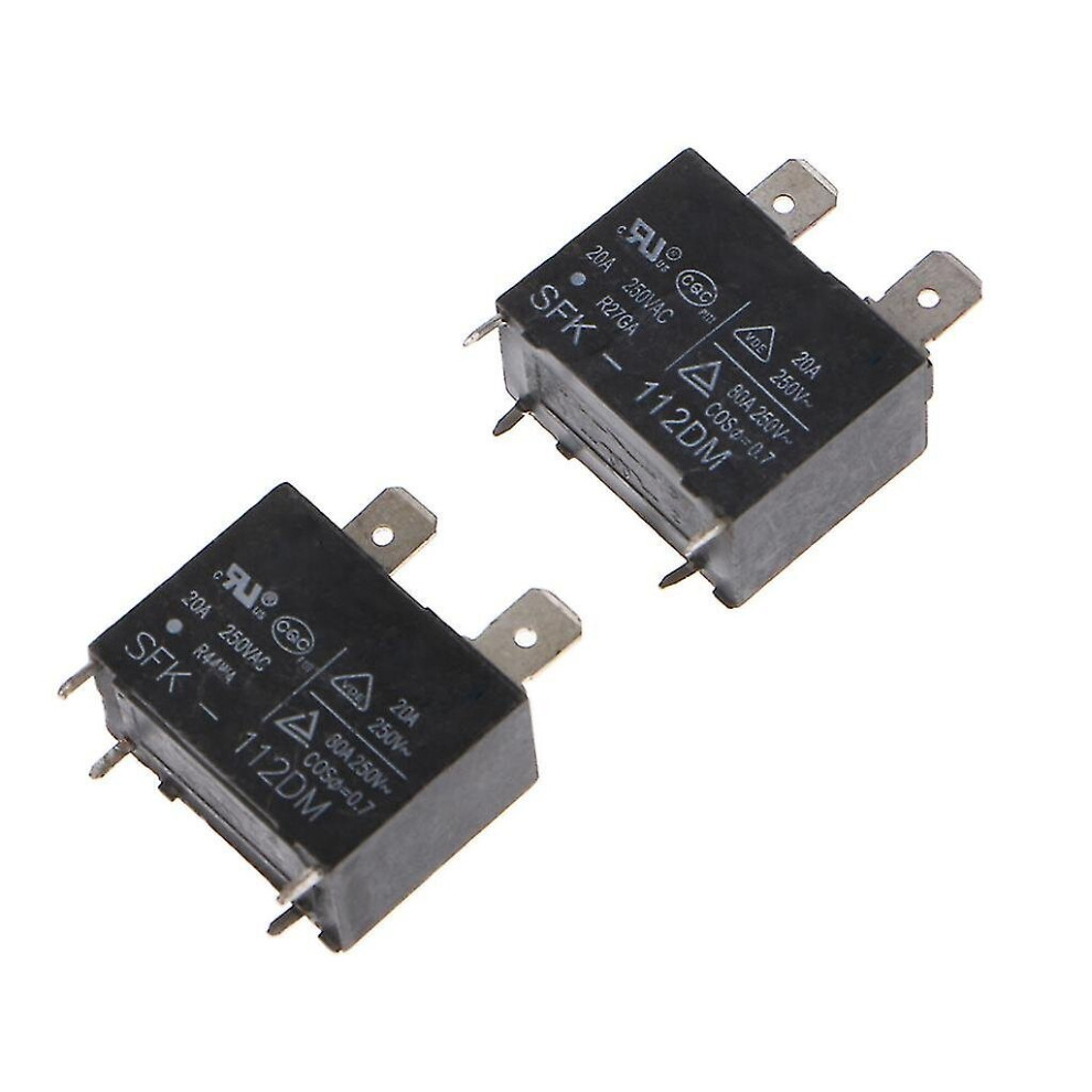 2 Pcs Sfk-112dm Sfk-112 20a 250v Ac Dip-4 Relay Module