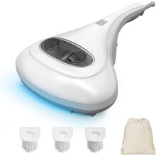 Anti-mite Uv Vacuum Cleaner, Textile Mattress Vacuum Cleaner With Uv Sterilization Light, Bagless, Washable Hepa Filter, With Cable
