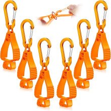 6 Pieces Glove Grabber Clip Holder Work Safety Clip Glove Keeper Glove Clamp Grabber Catch