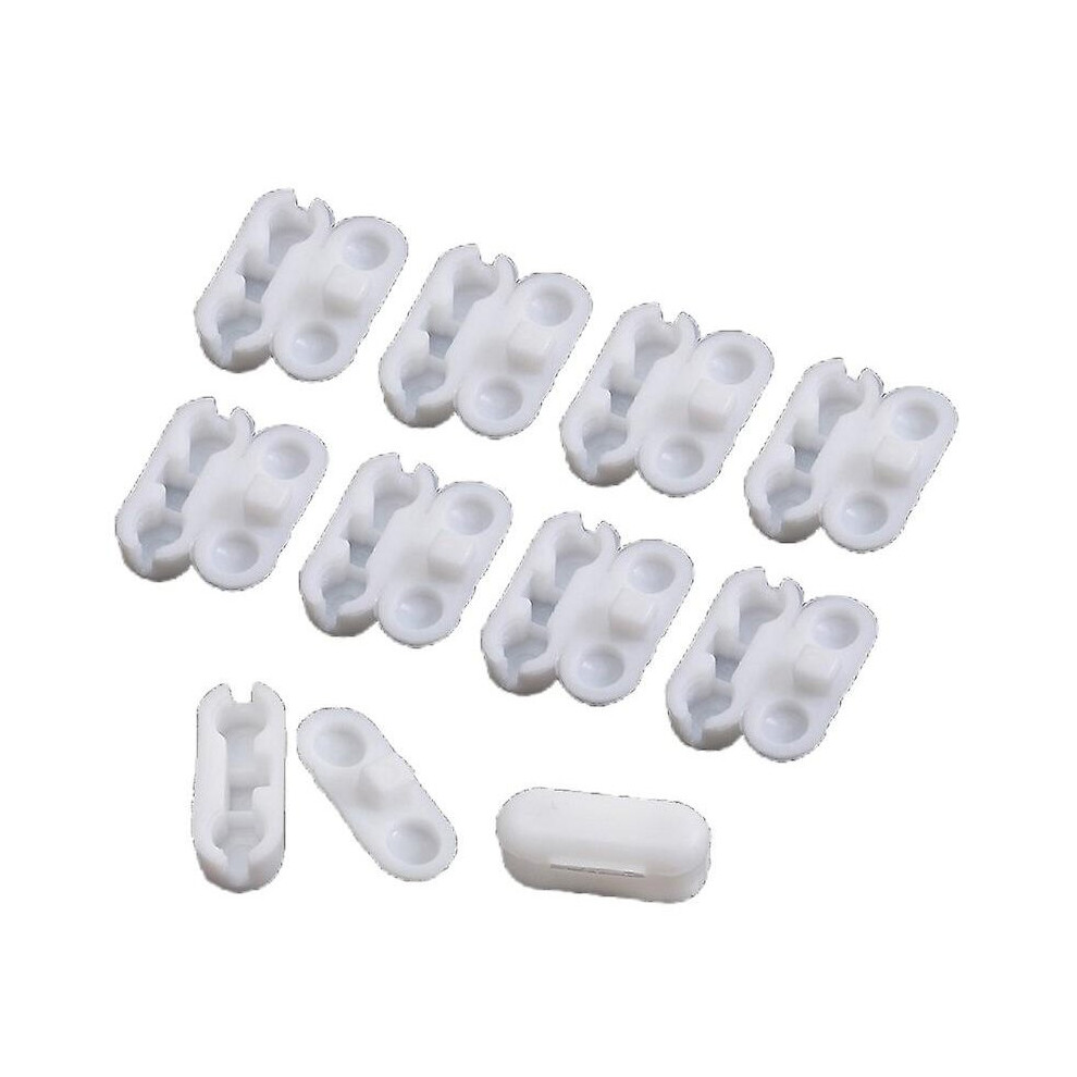 10pcs/lot Plastic Roller Blinds Pull Cord Connector Curtain Chain Connector Hfmqv