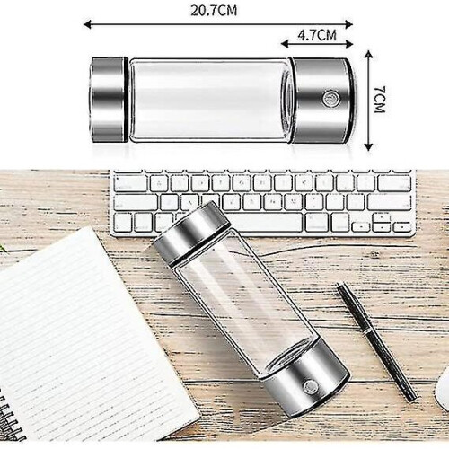 Hydrogen Generator Water Bottle, Real Molecular Hydrogen Rich Water Generator Ionizer Machine Bottle 1