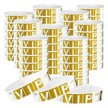 500 Pcs Vip Wristbands Lightweight Event Bracelets Party Wrist Bands Colored Waterproof Armband