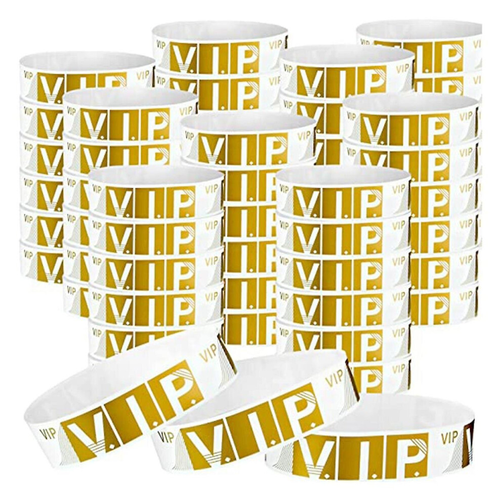 500 Pcs Vip Wristbands Lightweight Event Bracelets Party Wrist Bands Colored Waterproof Armband
