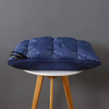 (Blue) Hilton Feather Premium Grade Hotel Pillow Velvet Pillow Core Hotel Adult Home Neck Pillow Core Factory Direct