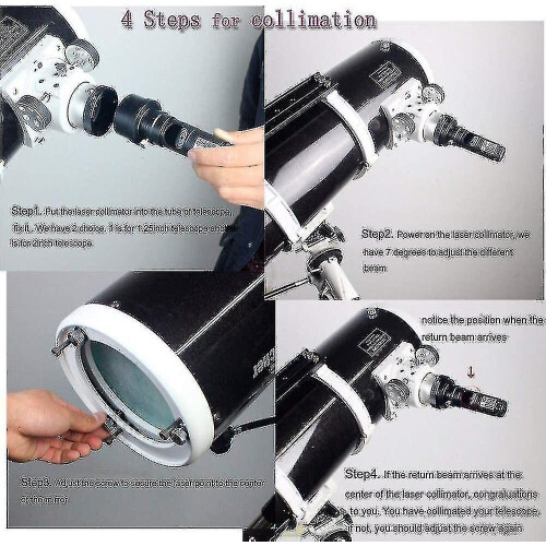 Telescope Laser Collimator, Calibrator With Adapter For Newtonian 1