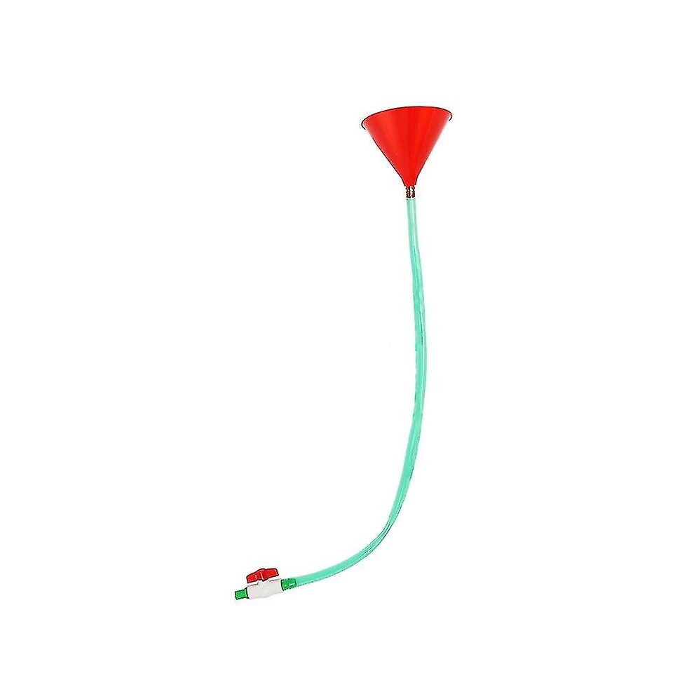 Plastic Filling Funnel Beer Funnel Wine Liquid Pipe Tube Plastic Valve Hose For Birthday Beer Festi