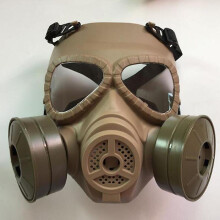 Respirator Tactical Black Gas Mask Military Style Face Protective Mask outdoor