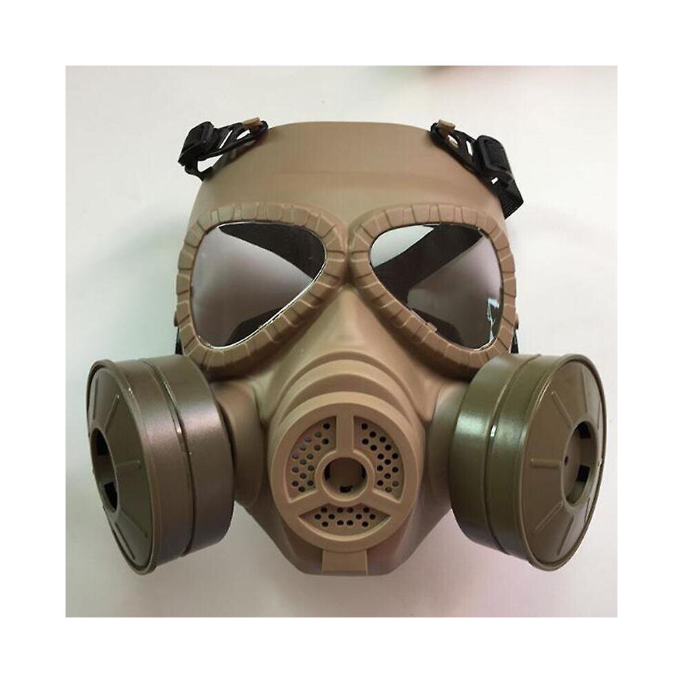 Respirator Tactical Black Gas Mask Military Style Face Protective Mask outdoor