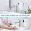 Wall Mounted Automatic Soap Dispenser, Electric Soap Dispenser With Usb, 300ml Touchless Foaming 2