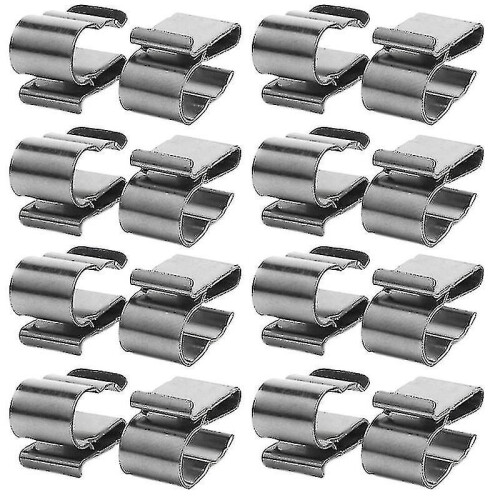 50 Pcs Solar Panel Cable Clips Wire Clamps Anti-rust Photovoltaic Cable Clips